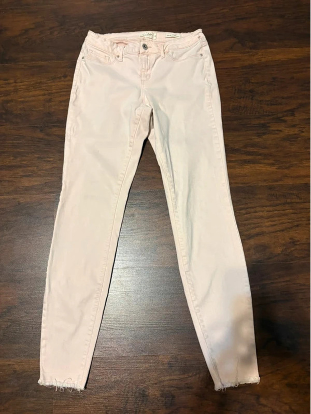 Jessica Simpson size 30 light pink kiss me super skinny